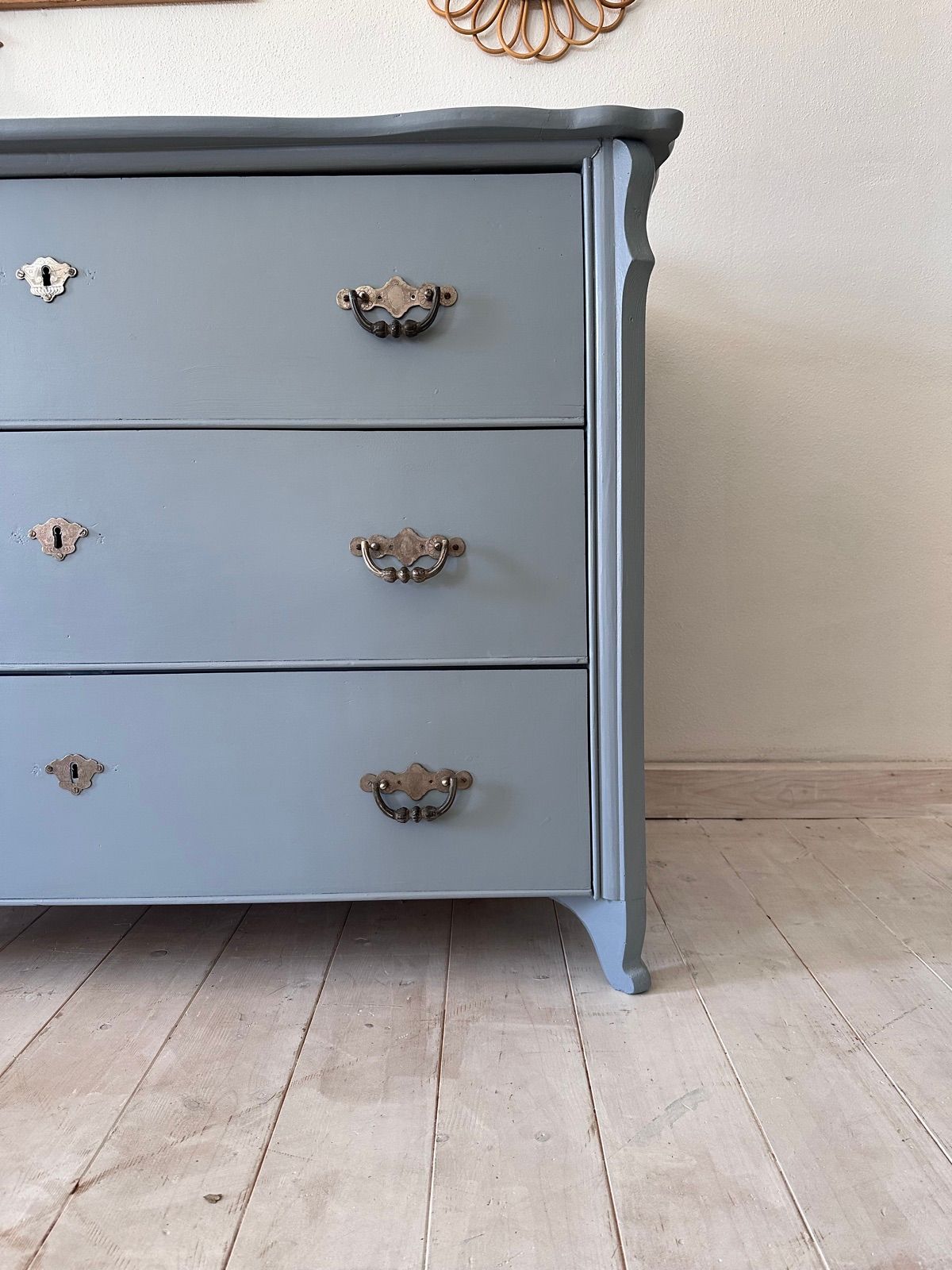 Vintage Kommode blau, Ansicht 4