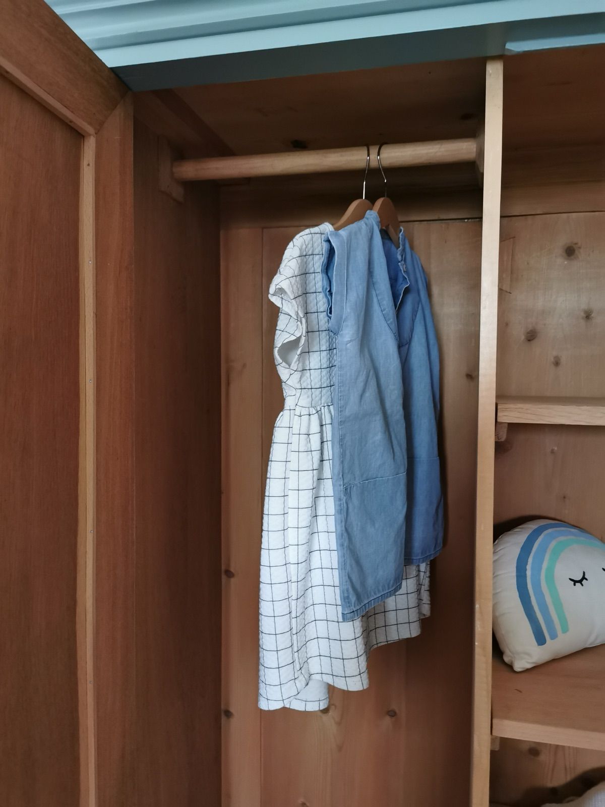 Vintage Kasten grünblau, Ansicht 4