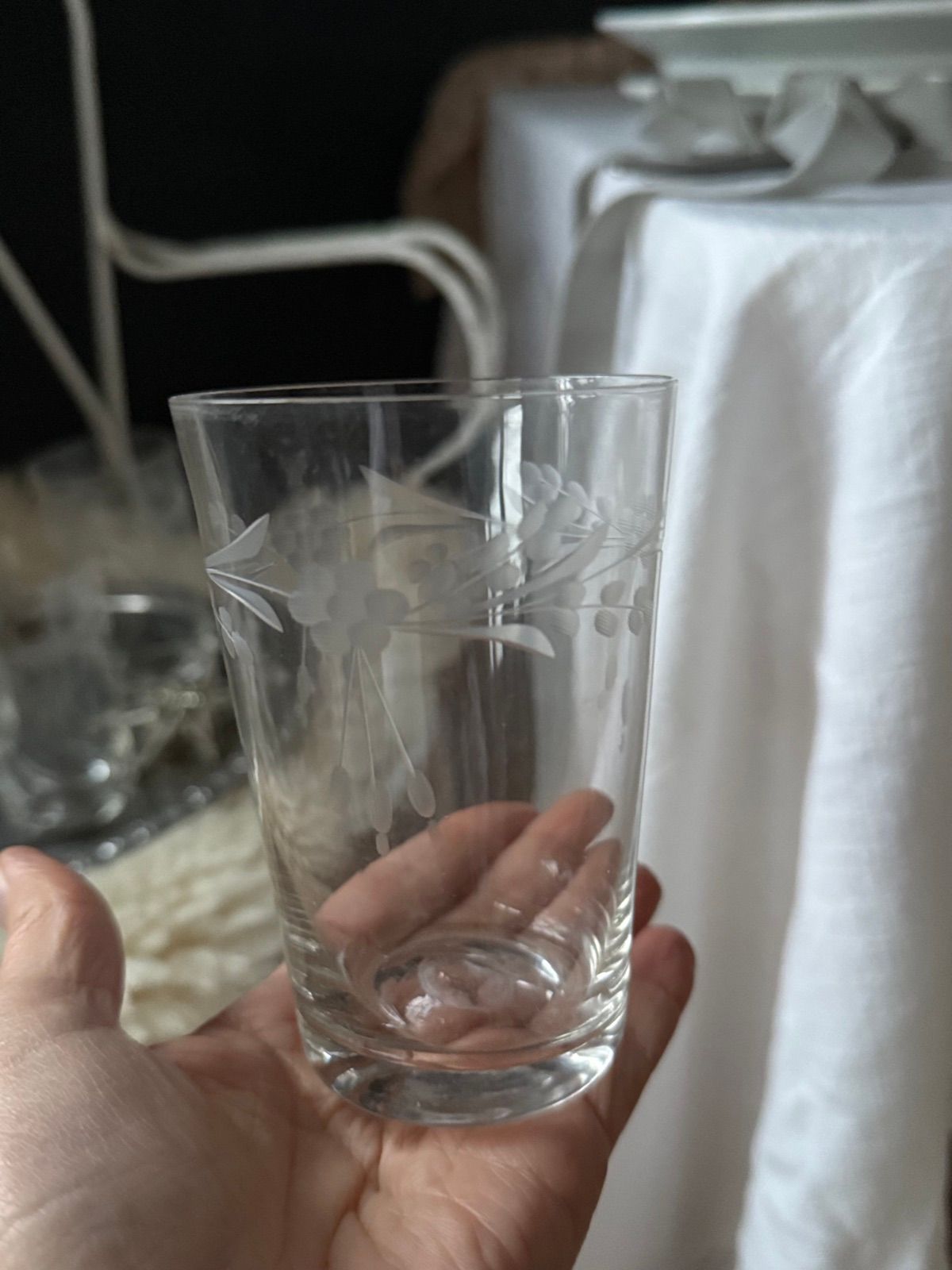 Vintage Wassergläser, Ansicht 3