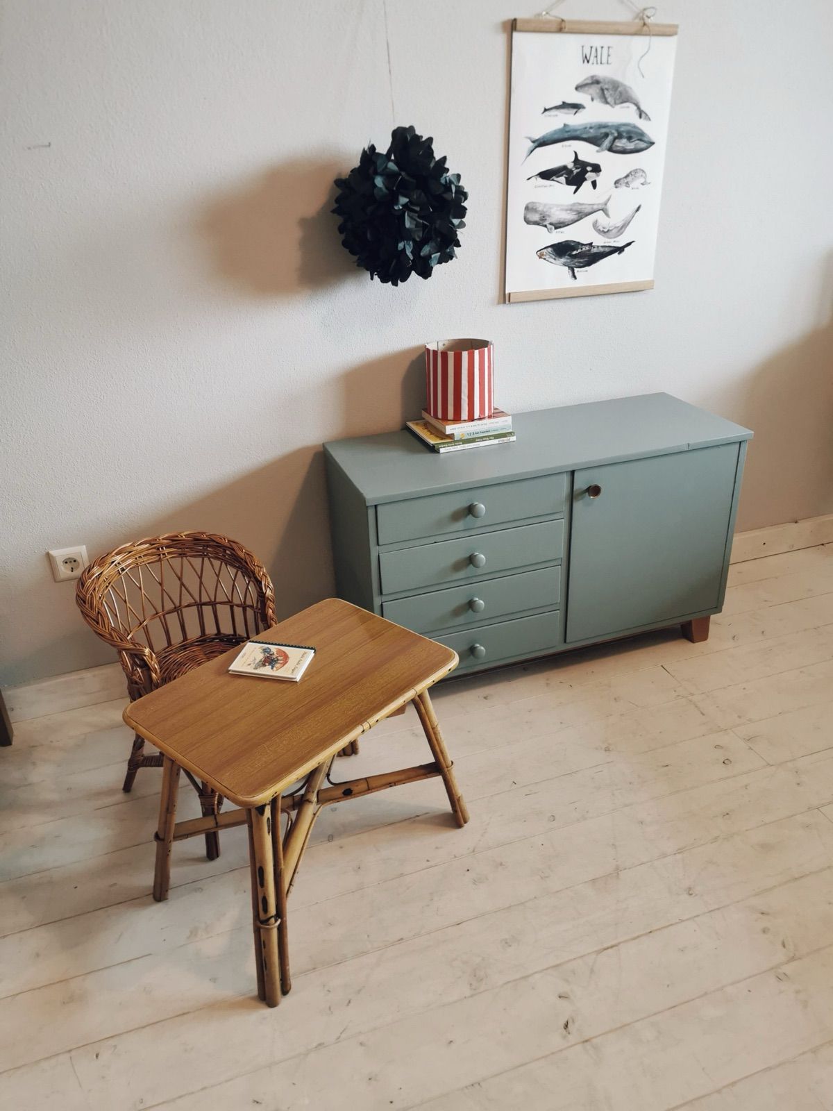 Kleine Vintage Kommode, Ansicht 2
