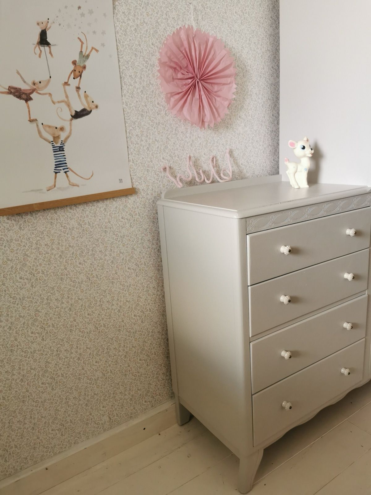Vintage Kasten rosa, Ansicht 6