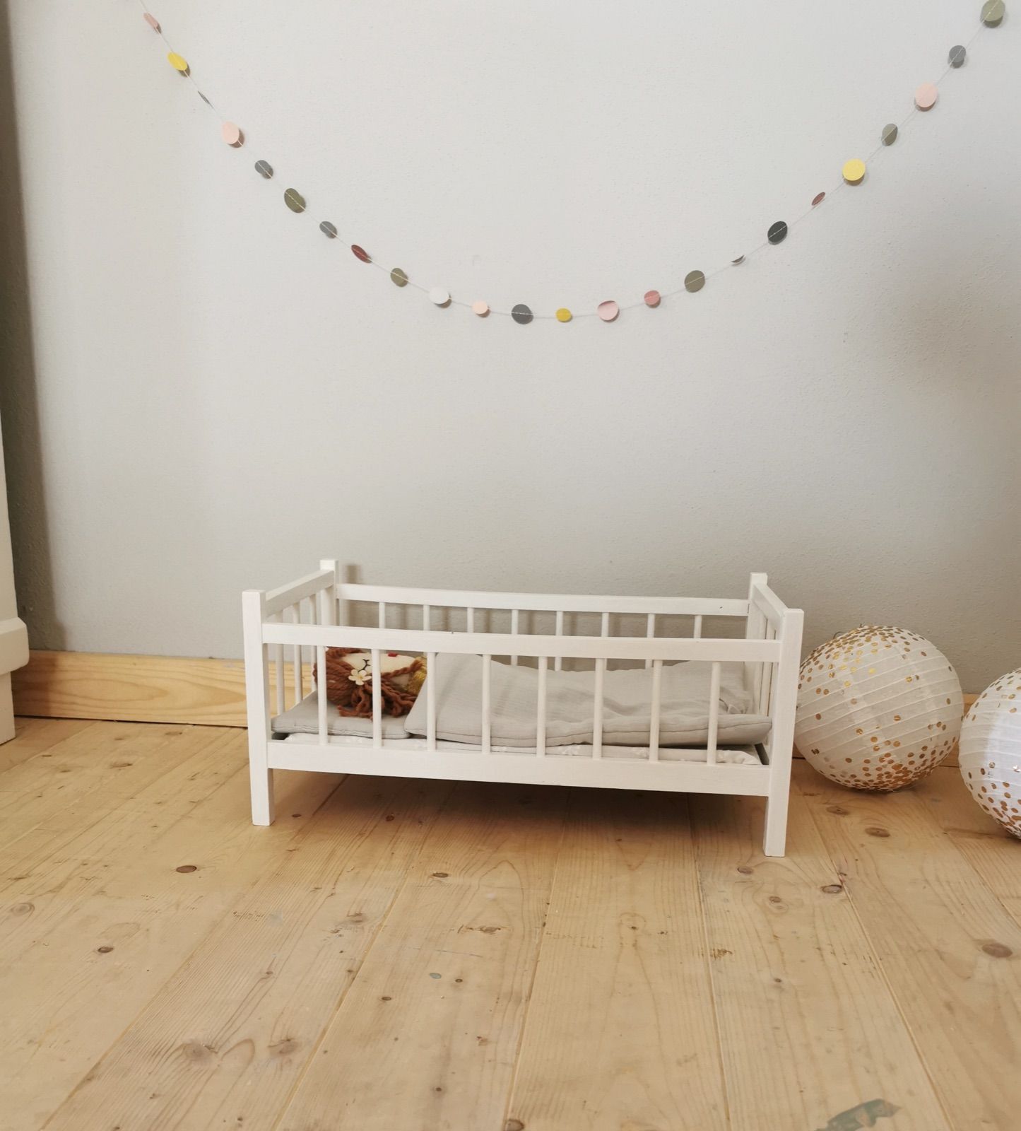 Puppenbett weiß, Ansicht 2