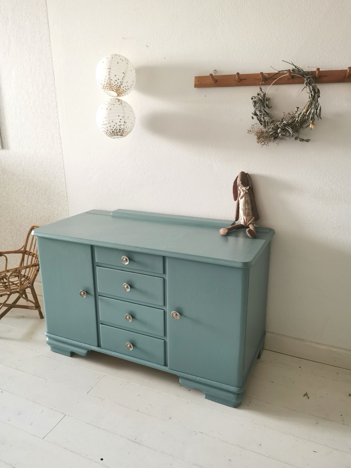 Kinderkommode blau, Ansicht 3