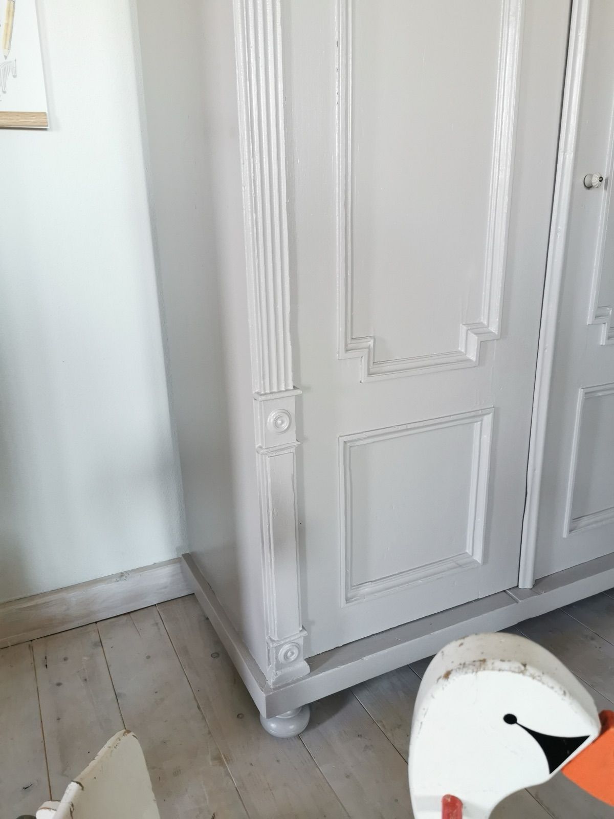 Vintage Kasten weiß, Ansicht 2