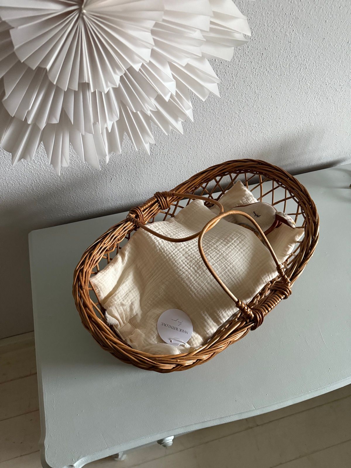 Puppenbett Rattan, Ansicht 6