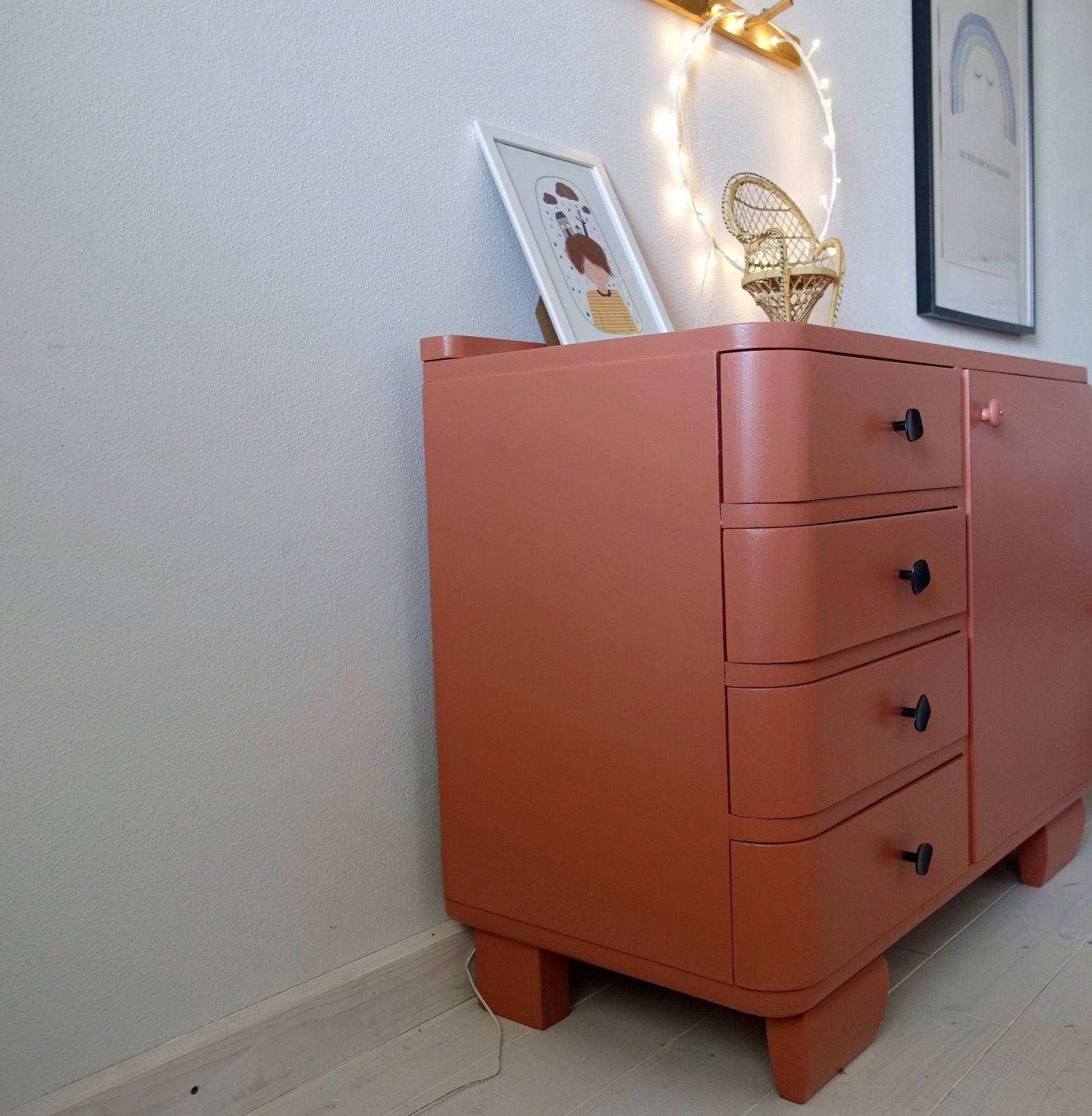 Vintage Kommode Earth, Ansicht 2