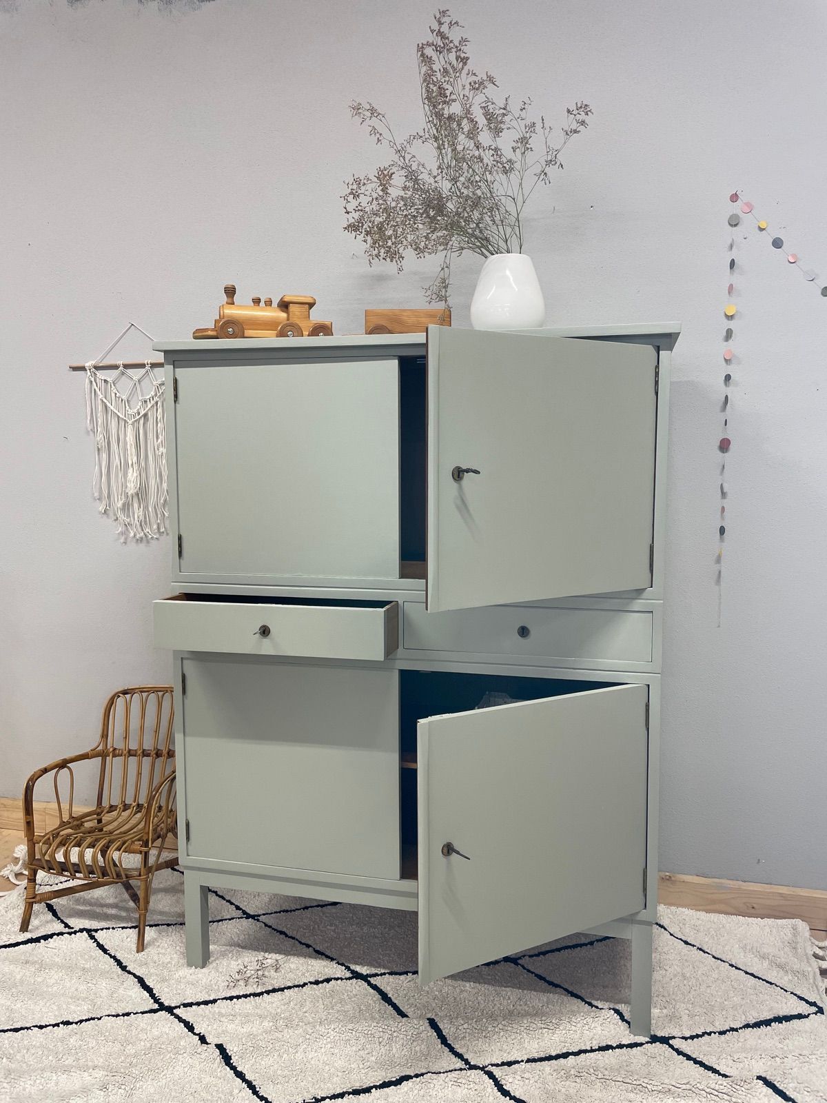 Highboard grau, Ansicht 5