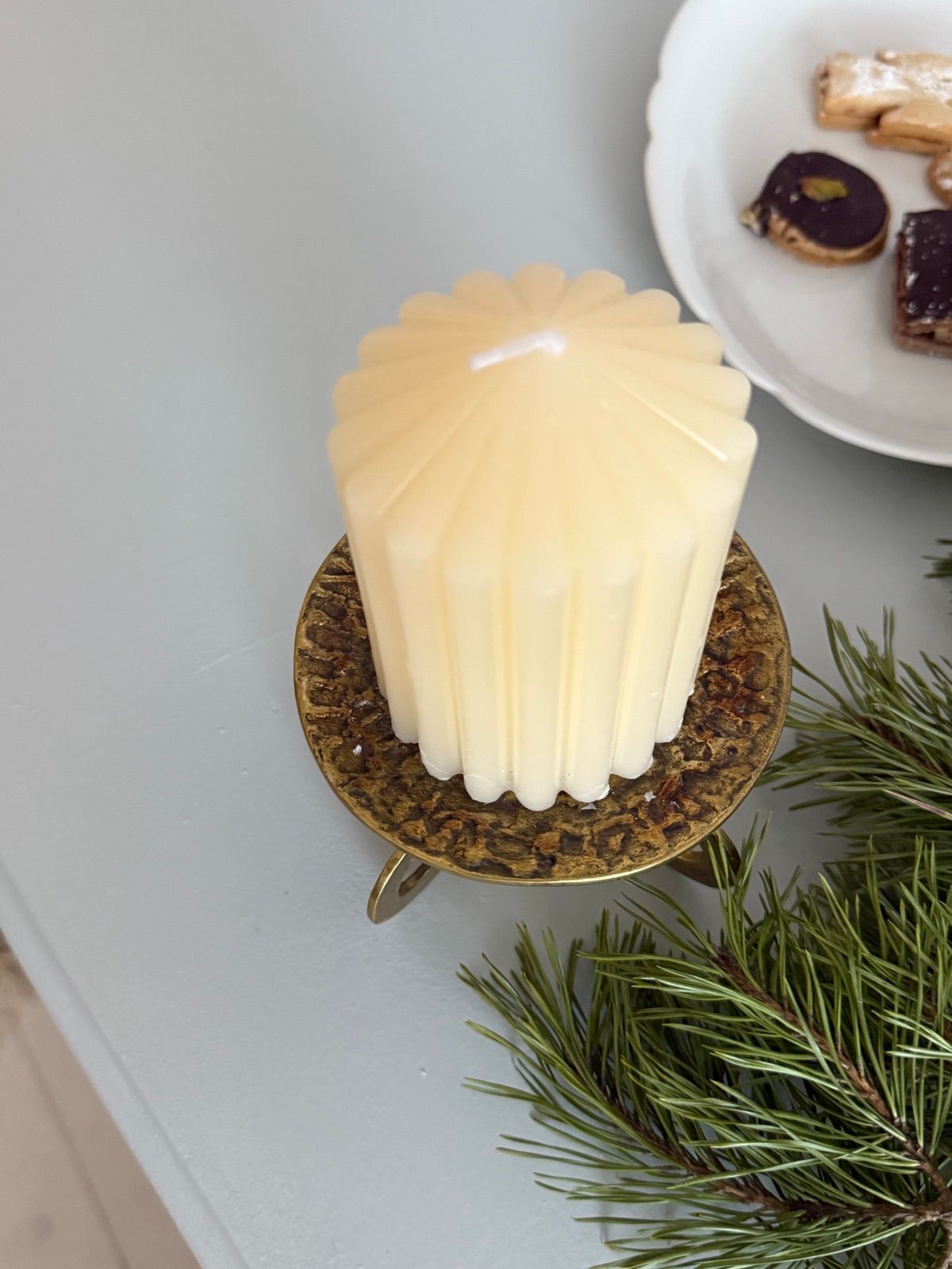 Runder Kerzenständer