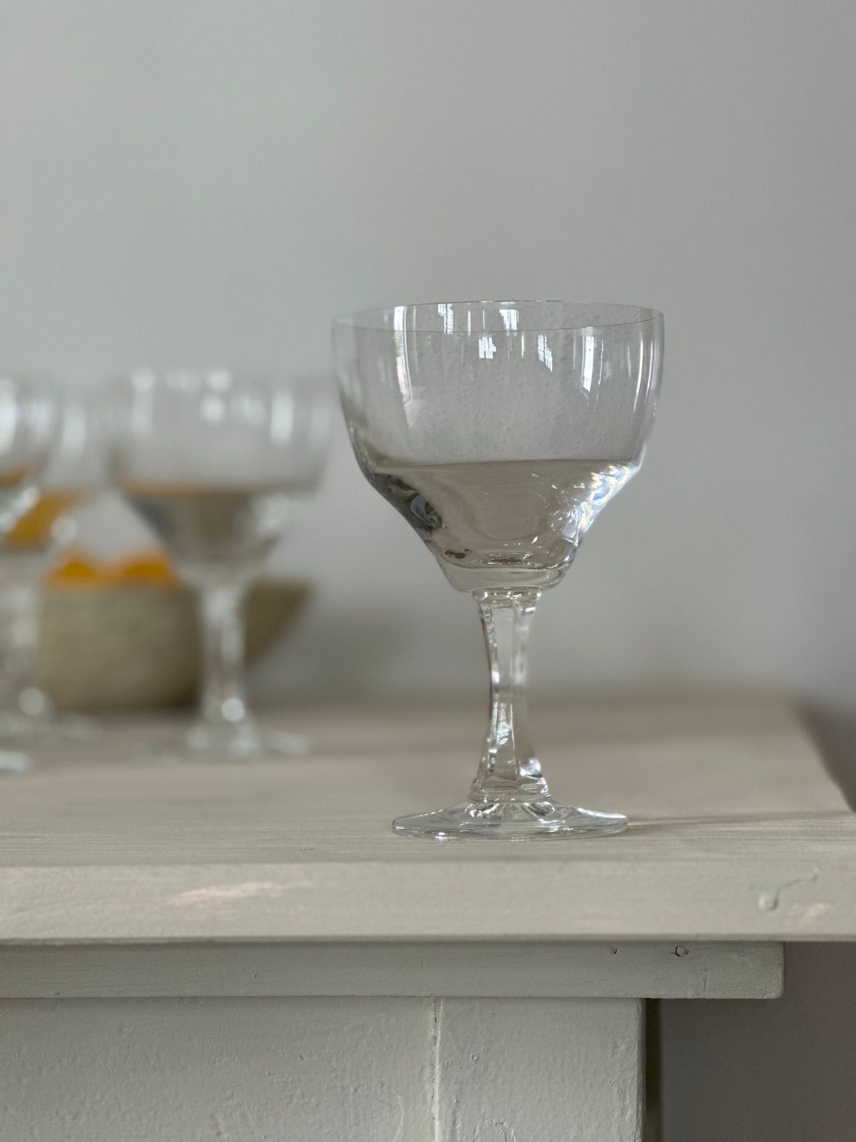 6 Vintage Weingläser, Ansicht 3