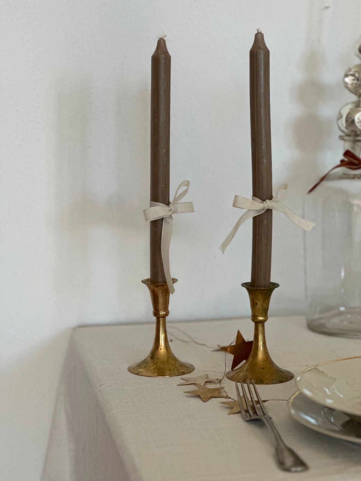 Kerzenständer Messing 3