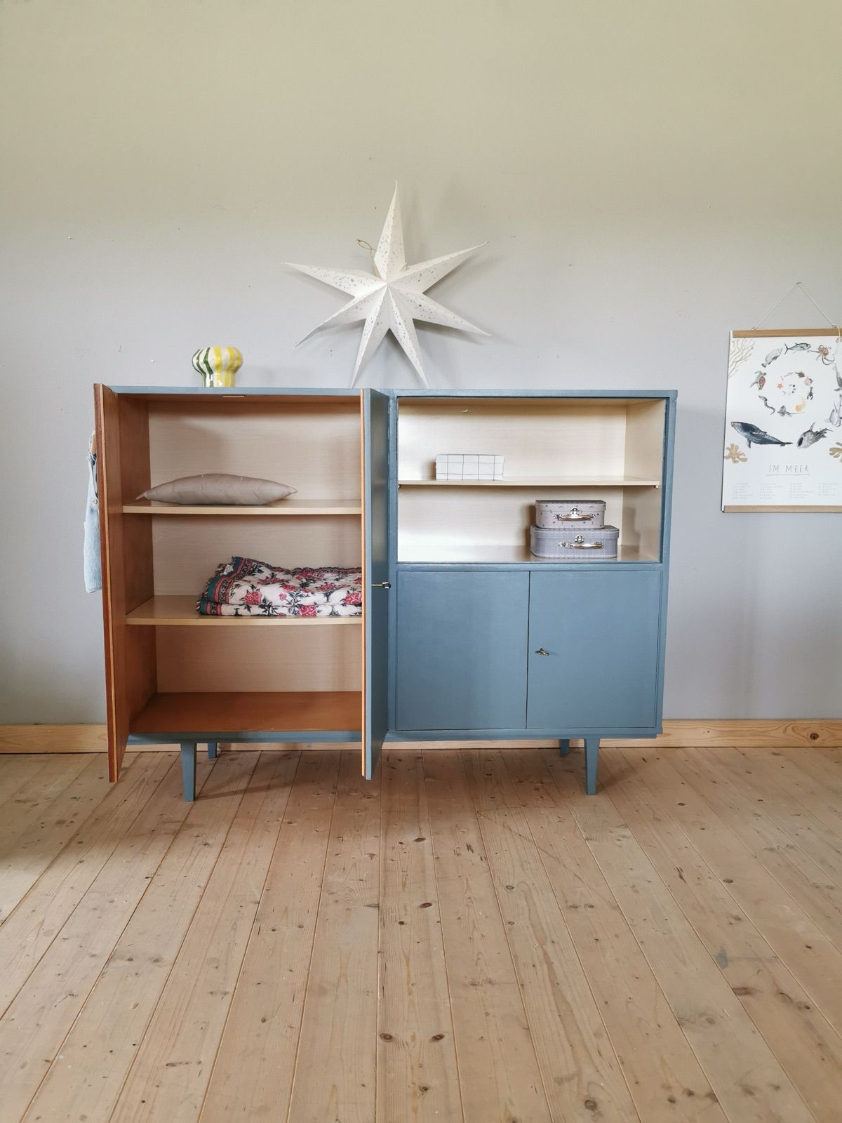Highboard blau, Ansicht 6