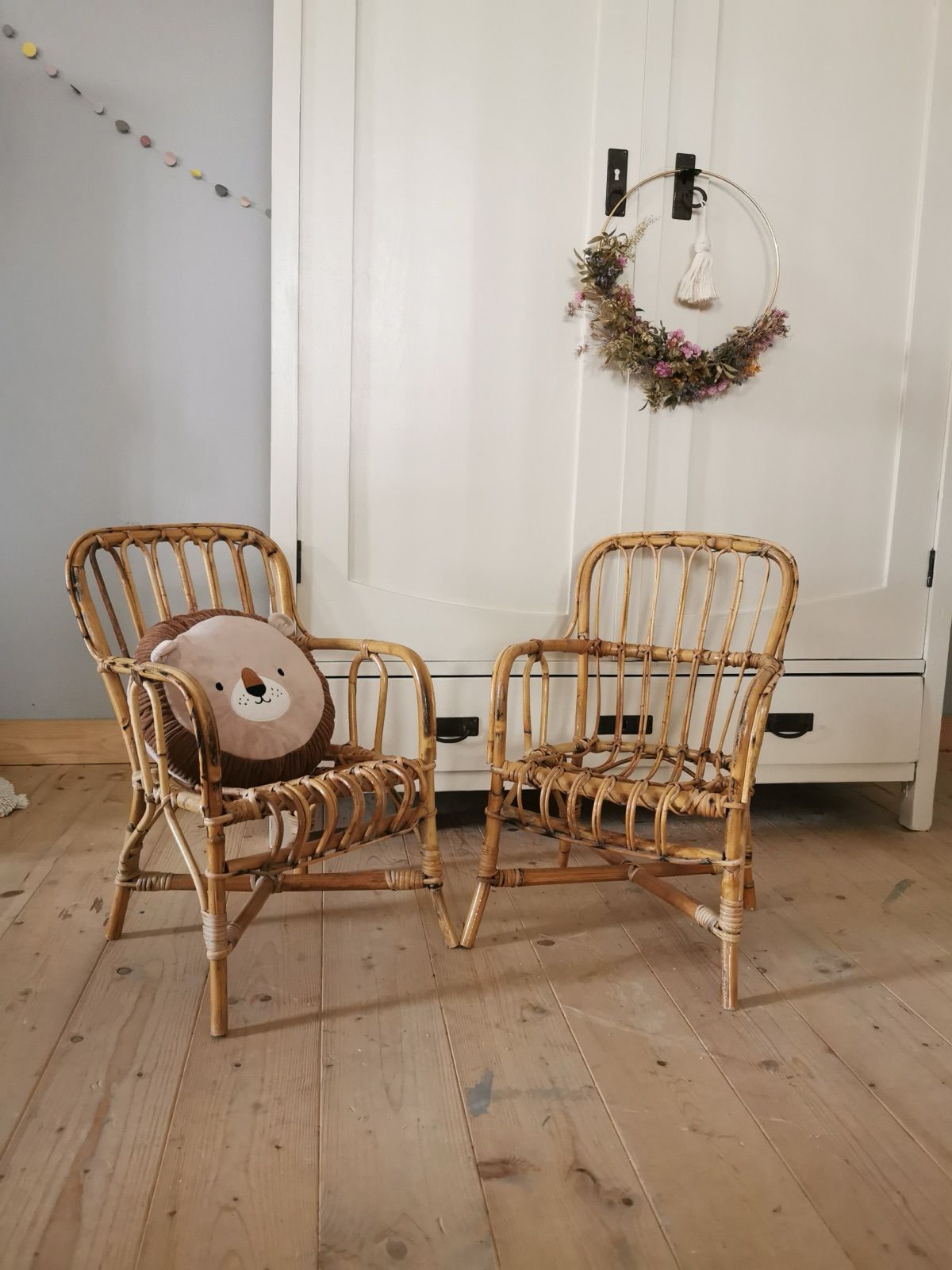 2 Rattan Sessel