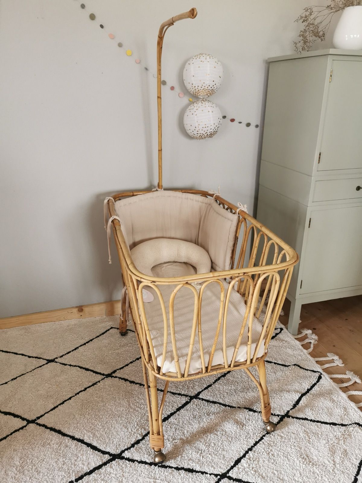 Rattan Stubenwagen, 100 cm breit, Ansicht 6