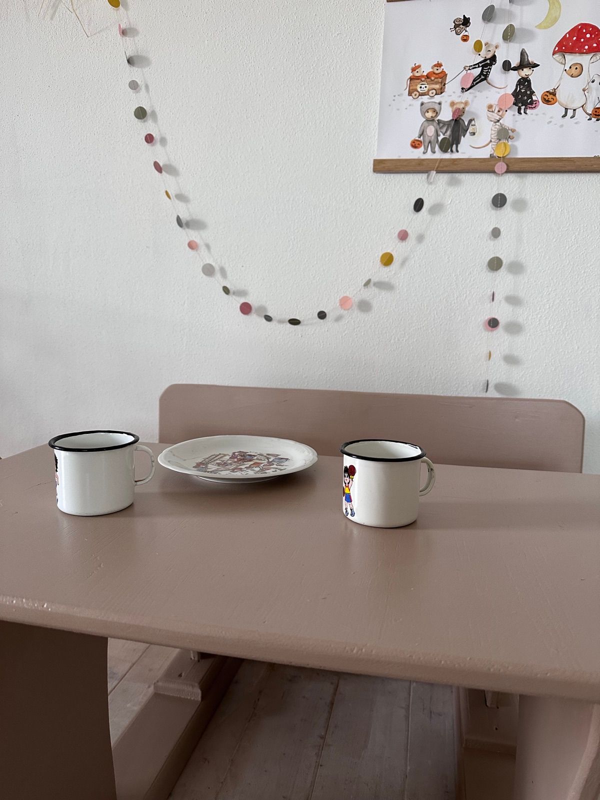Vintage Kinderteller, Ansicht 3