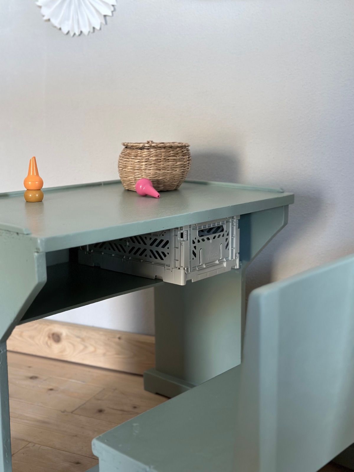 Kinderset Tisch und Bank, Ansicht 2