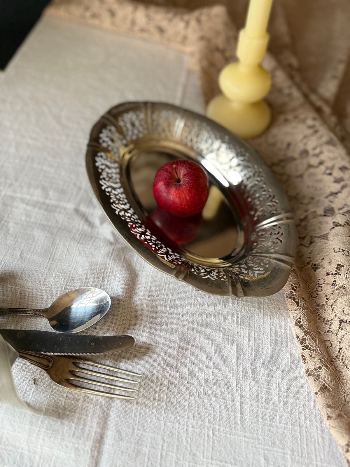 Servierteller mit Muster