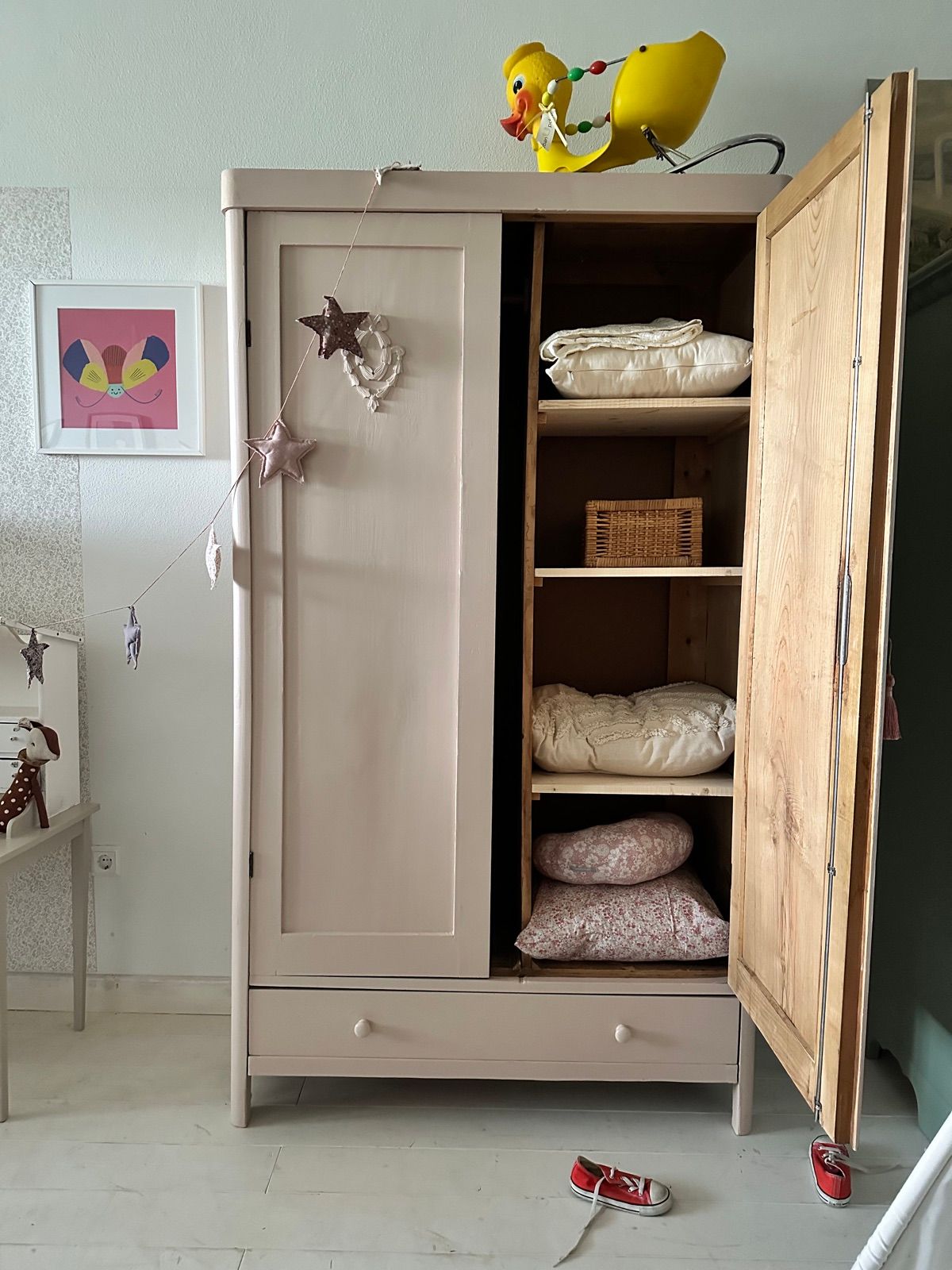 Vintage Kasten Setting Plaster, Ansicht 4