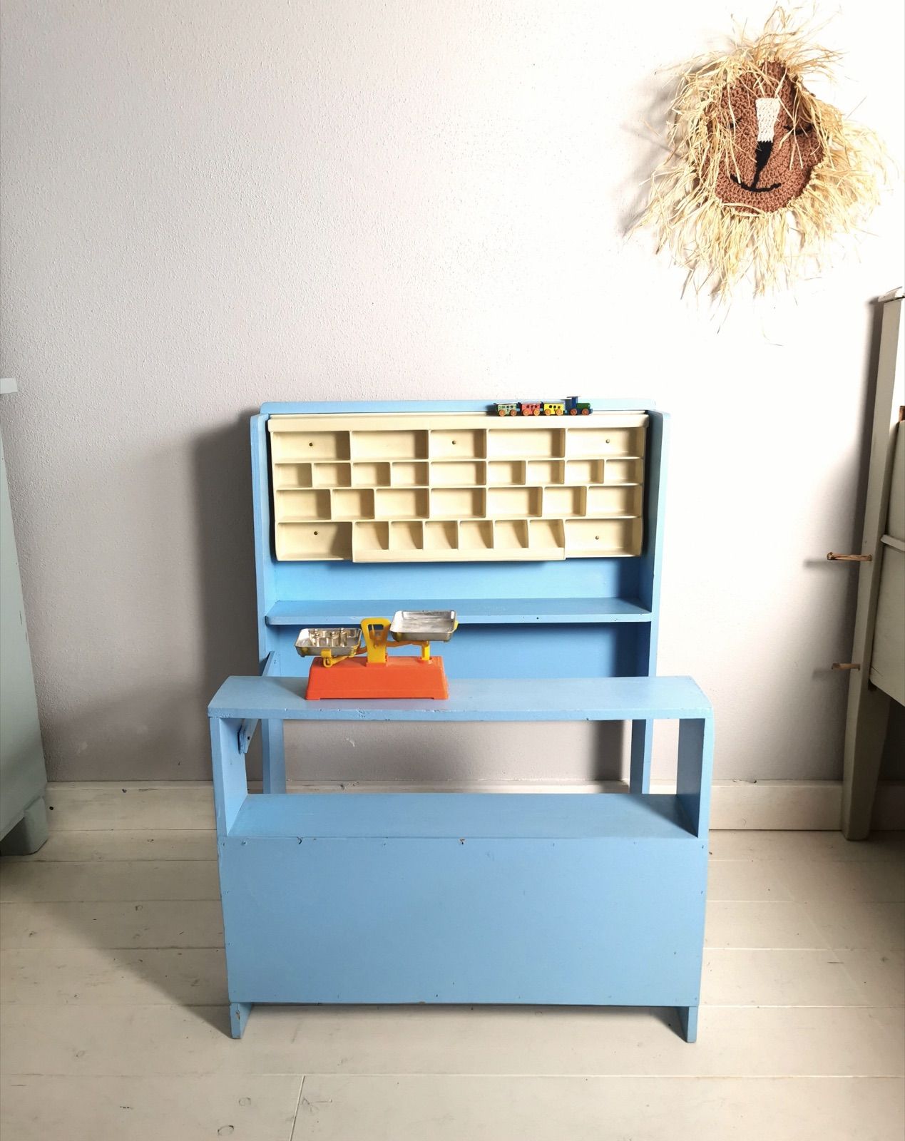 Retro Kaufmannsladen, 70 cm breit