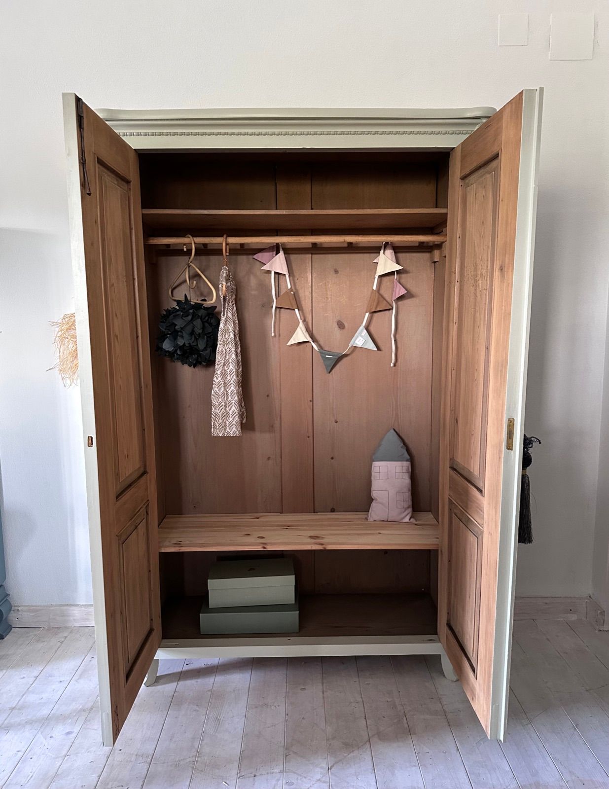 Vintage Kasten grau, Ansicht 7