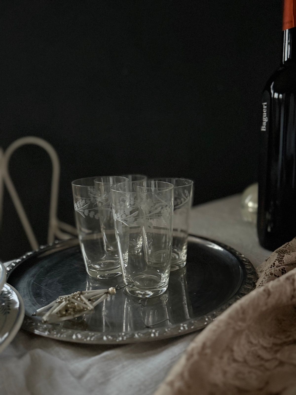 Vintage Wassergläser
