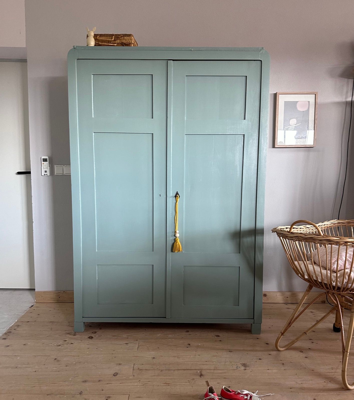Vintage Kasten mit Schublade