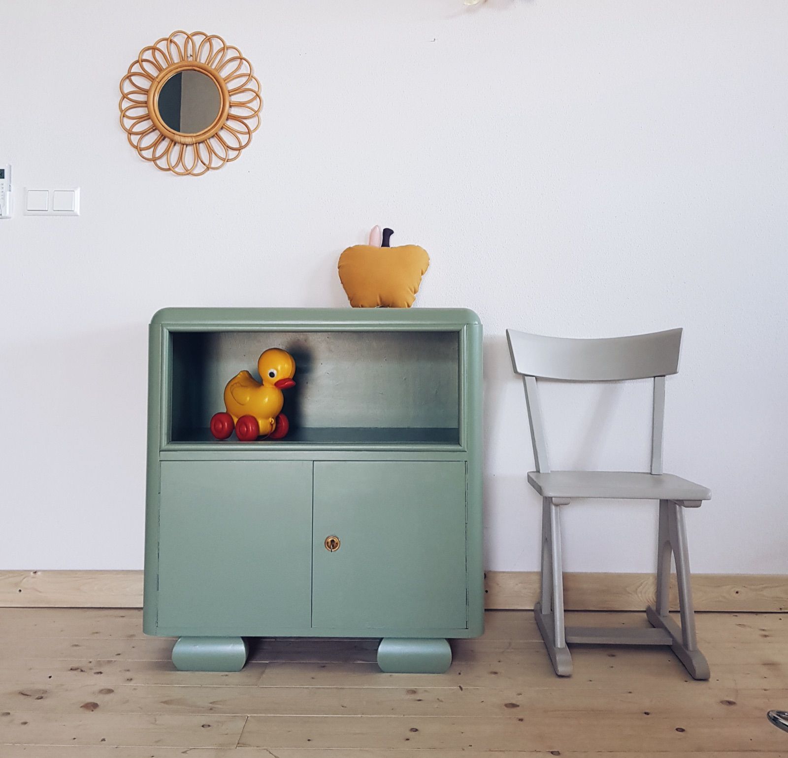 Vintage Kommode Green, Ansicht 4