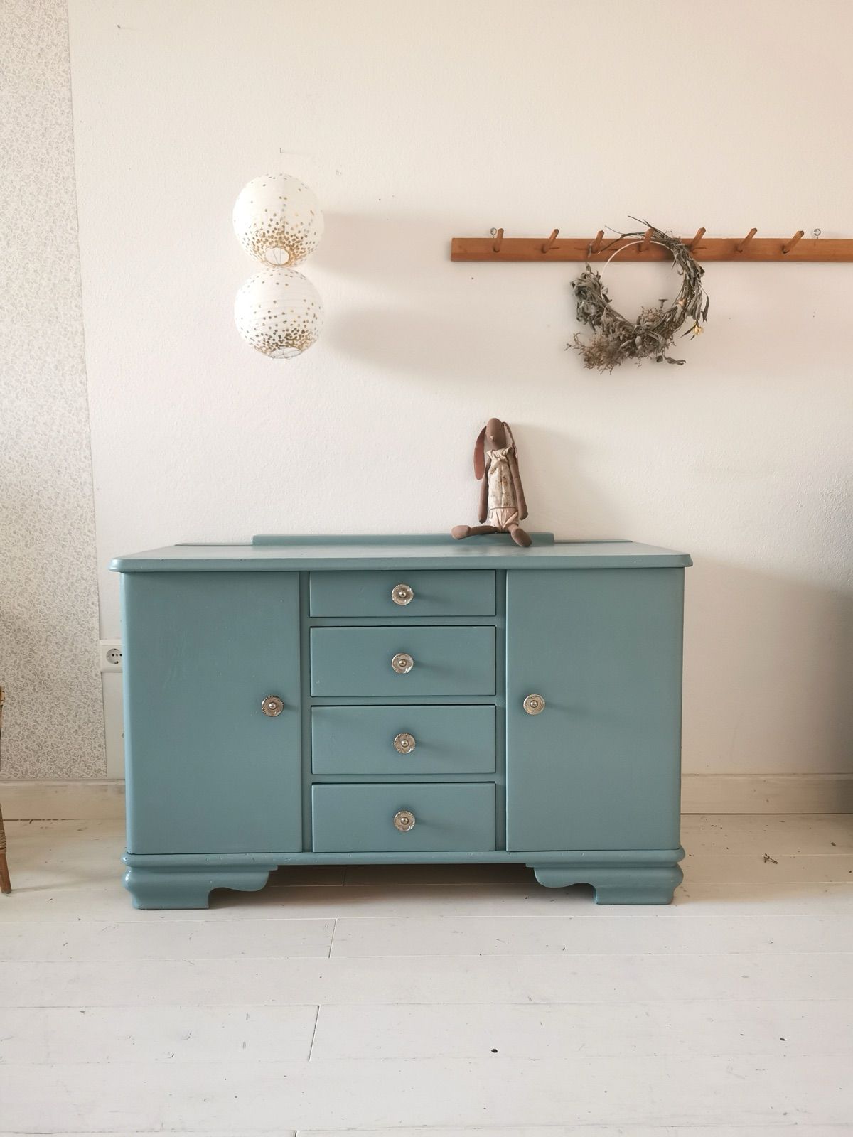 Kinderkommode blau