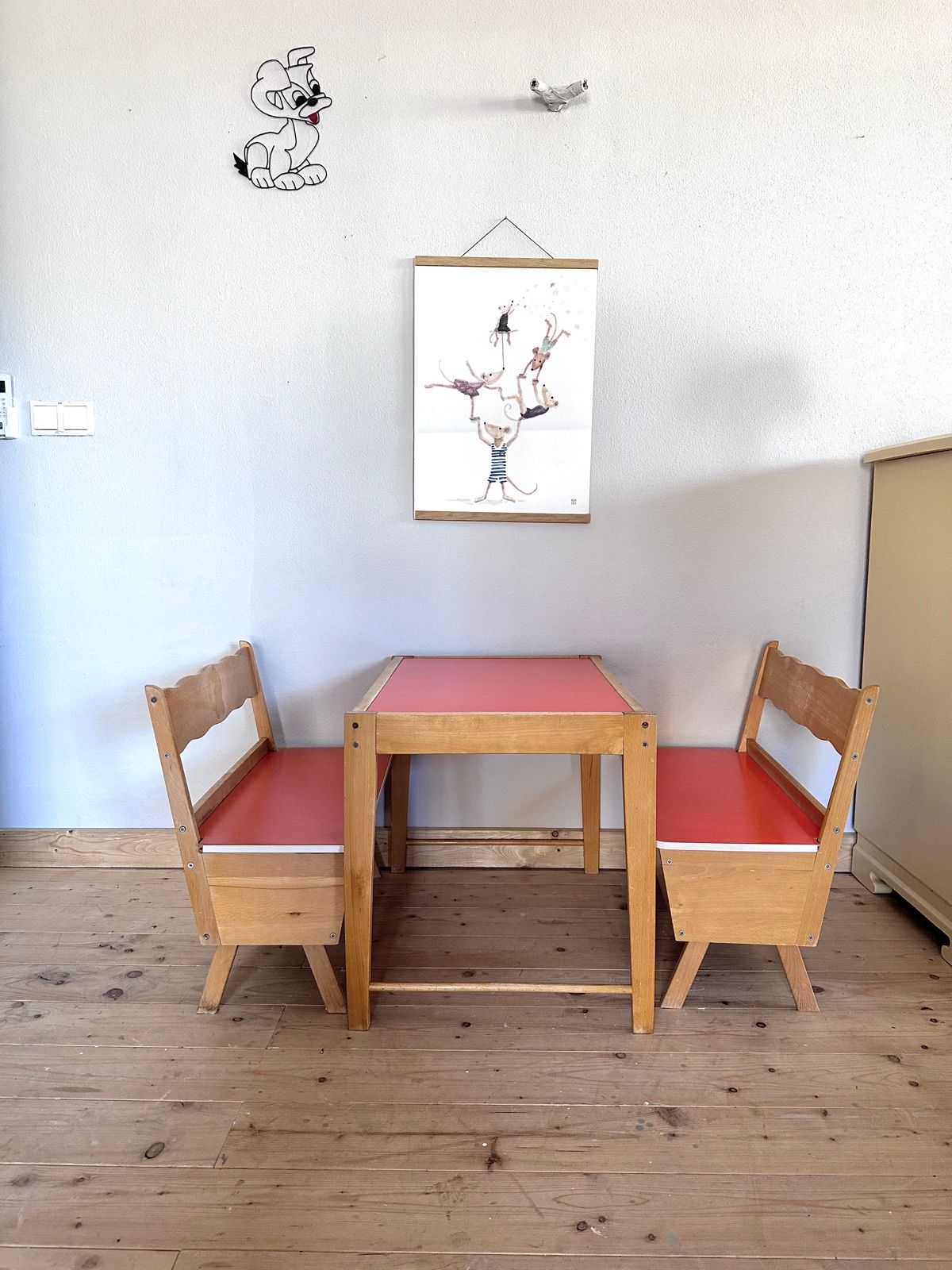 Kindertisch & Bank, Ansicht 3