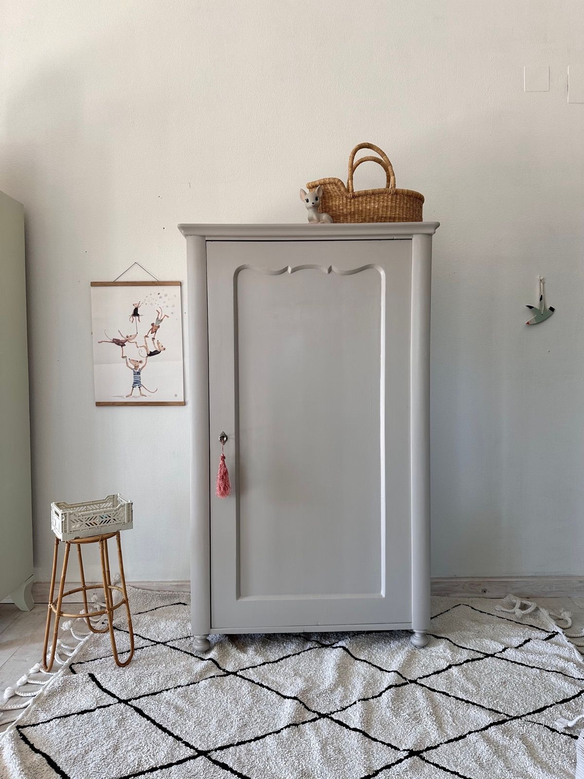 Dienstmädchenkasten Peignoir