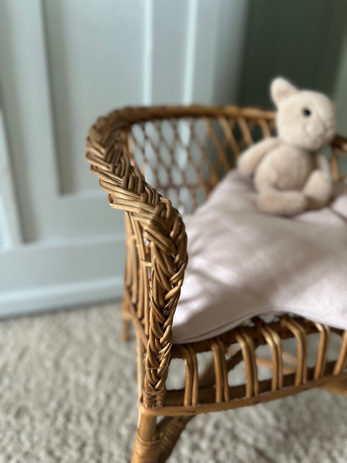 Rattan Sessel retro