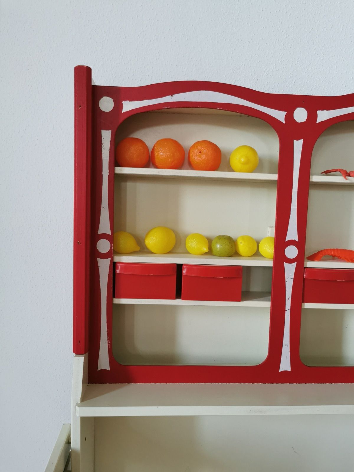 Retro Kaufmannsladen rot, Ansicht 5