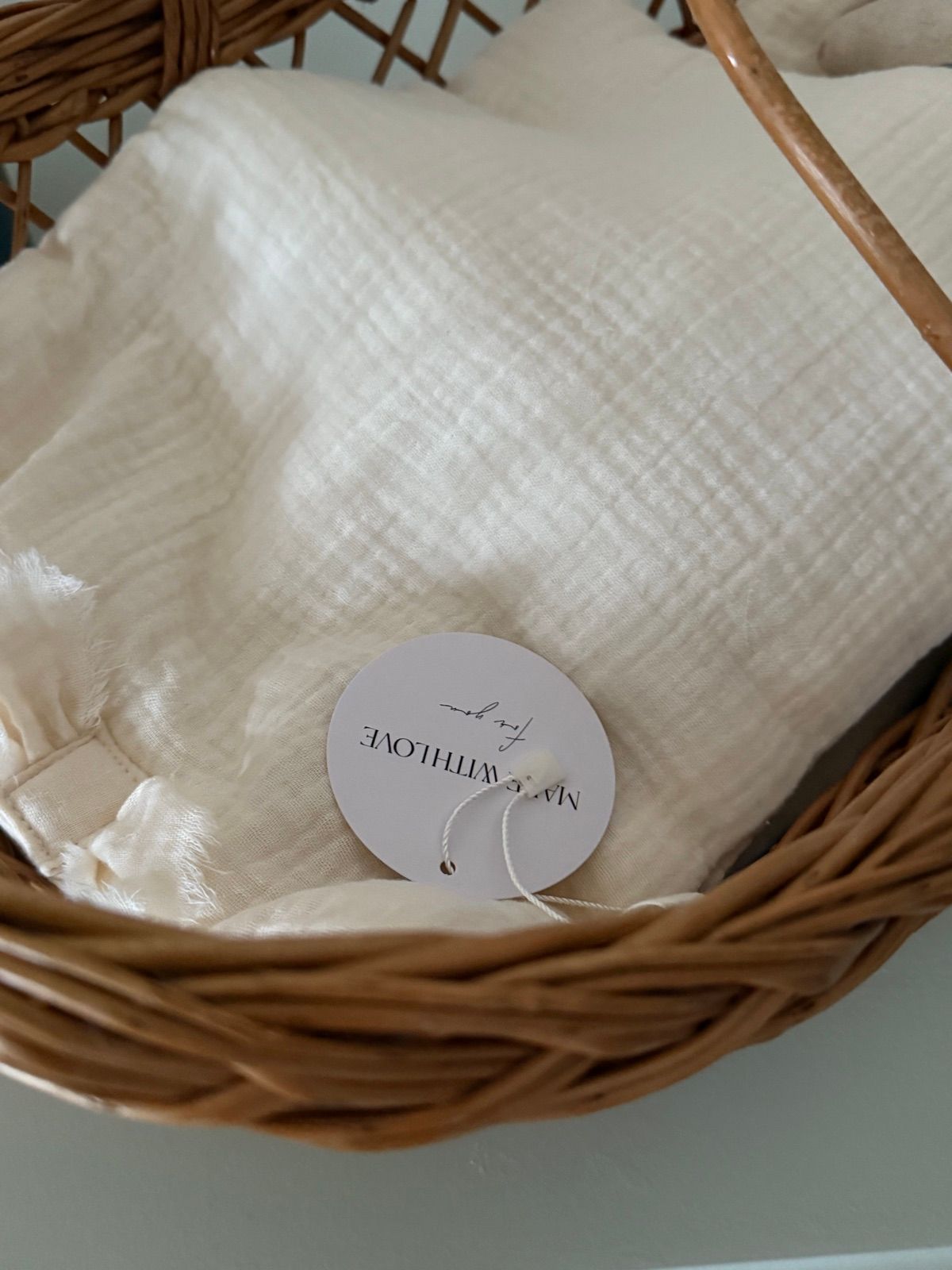 Puppenbett Rattan, Ansicht 3