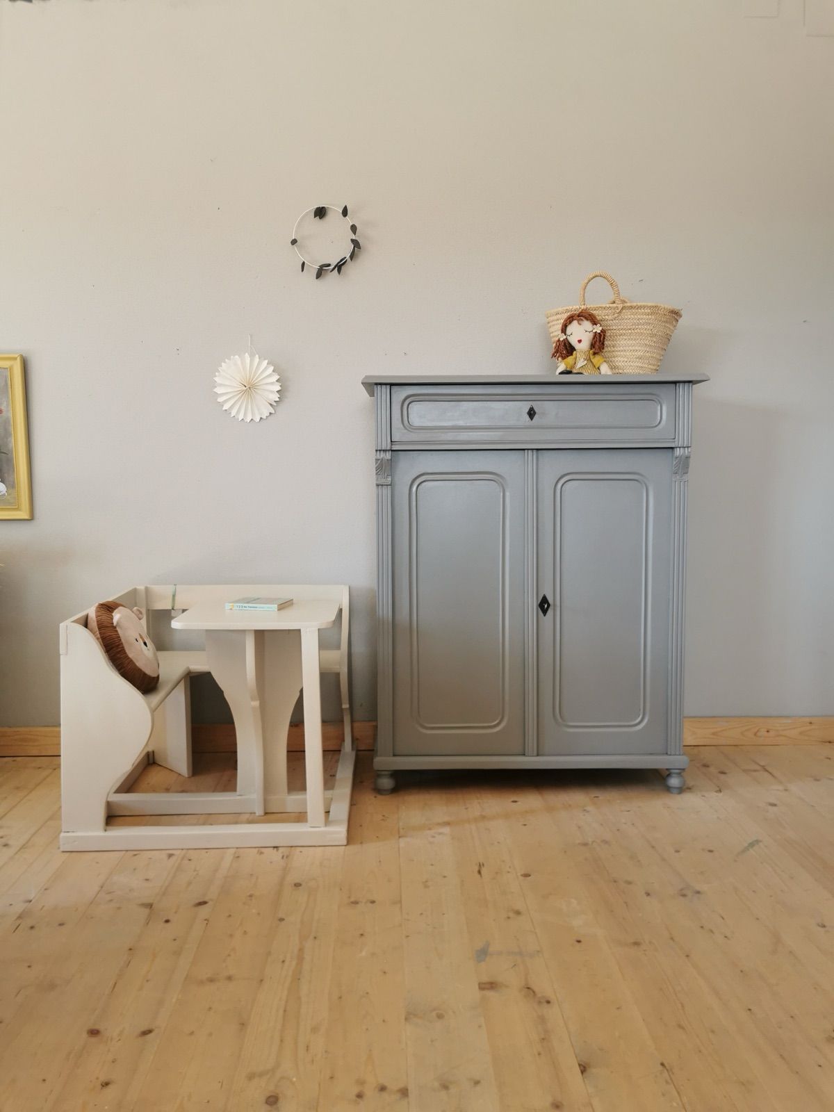 Vintage Kommode, 120 cm breit, Ansicht 4