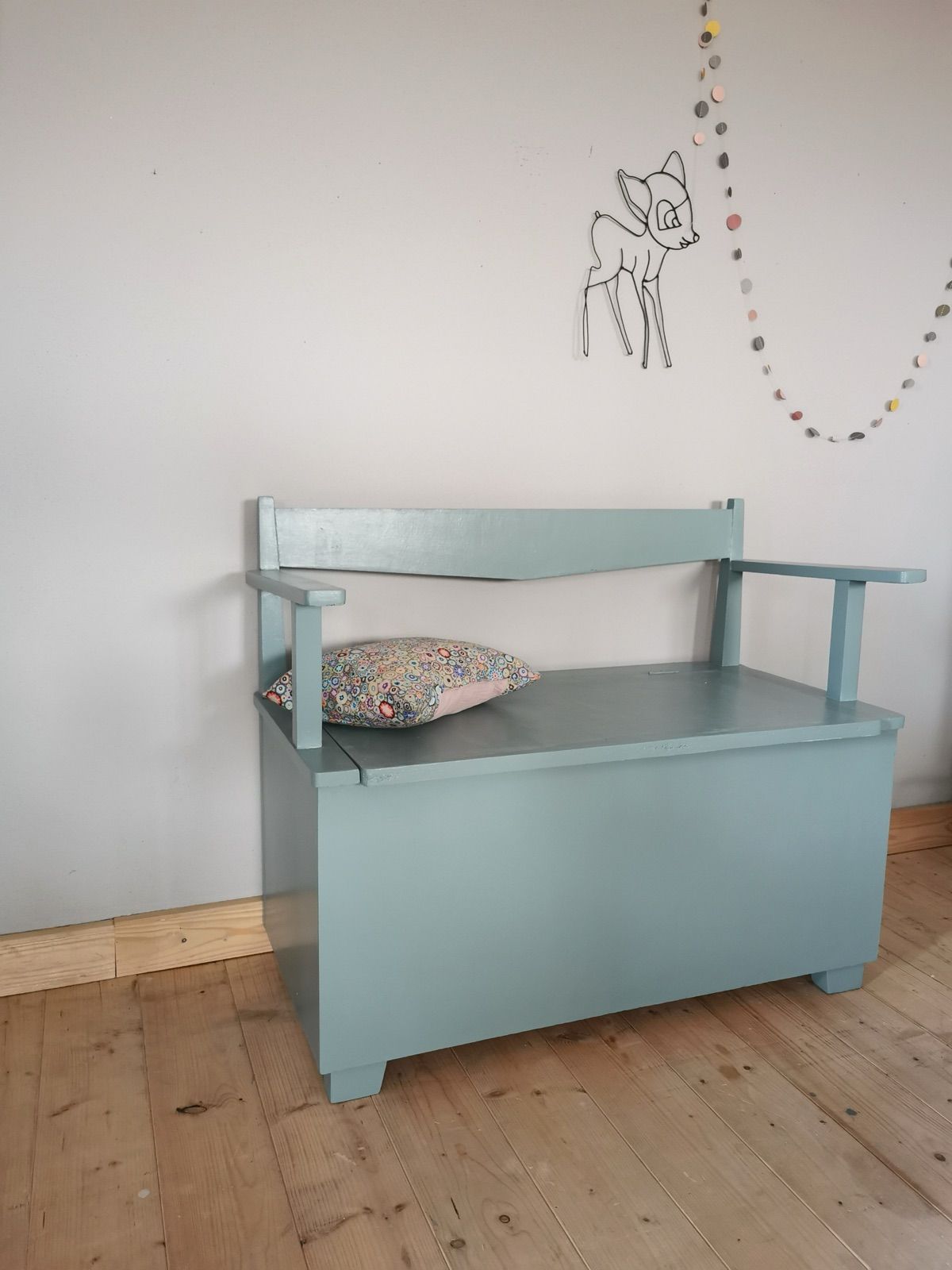 Kinderbank blau, Ansicht 2
