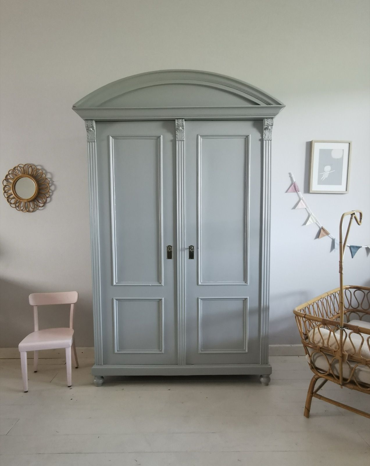 Vintage Kasten, 190 cm breit