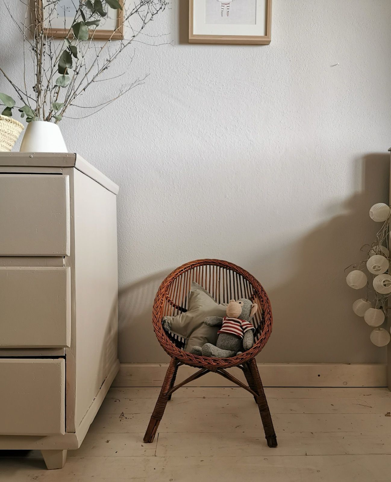 Rattan Kindersessel rund, Ansicht 2