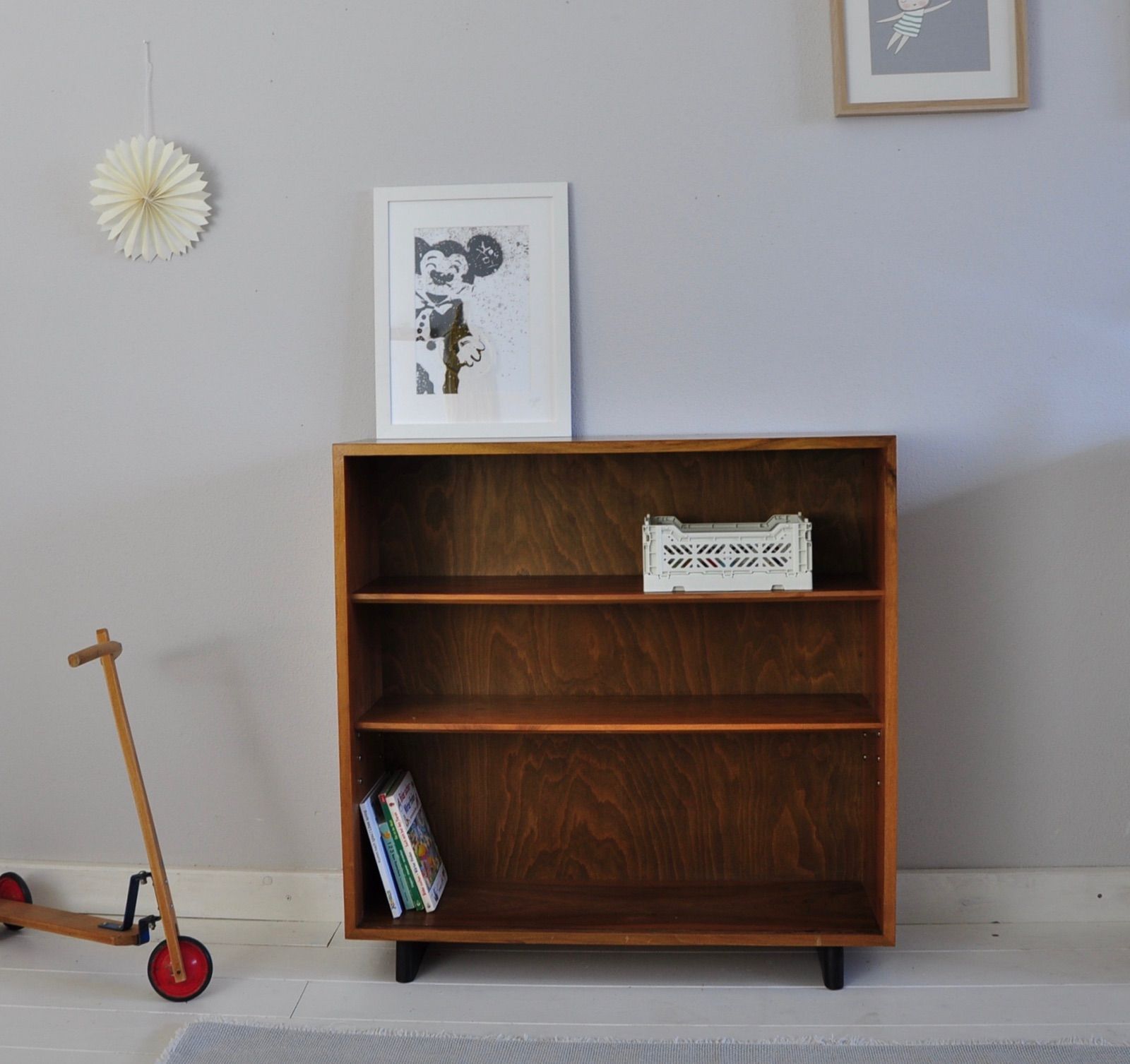 Teak Bücherregal