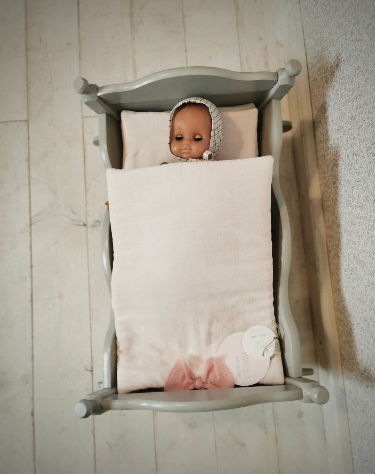 Puppenwiege weiß, Ansicht 5