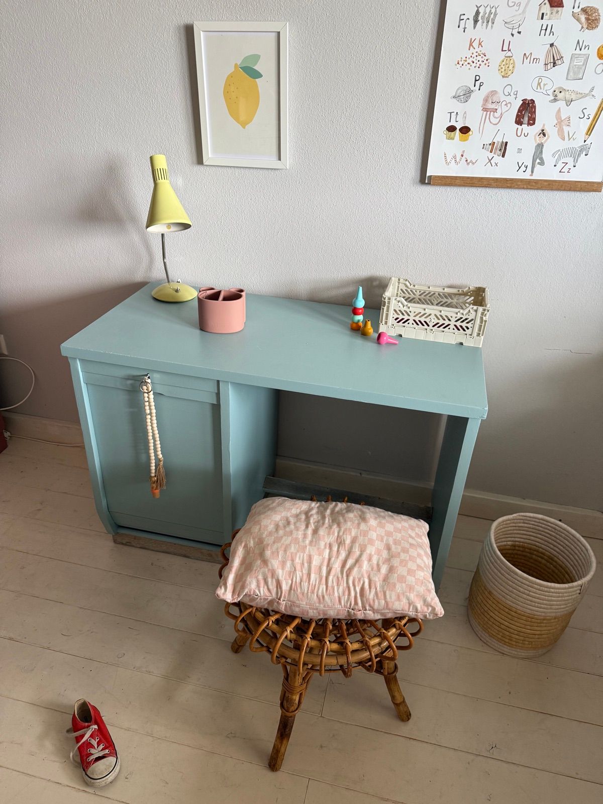 Kinderschreibtisch, 50 cm breit, Ansicht 2