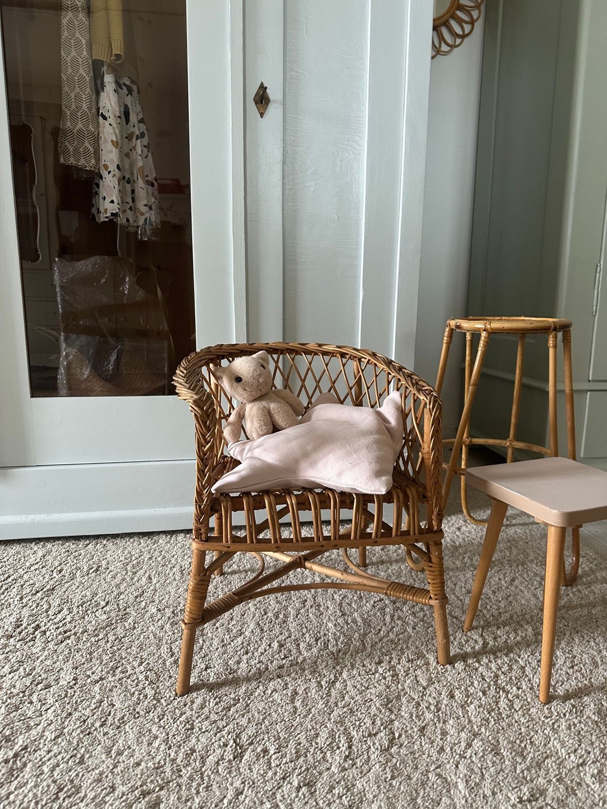 Rattan Sessel retro, Ansicht 2