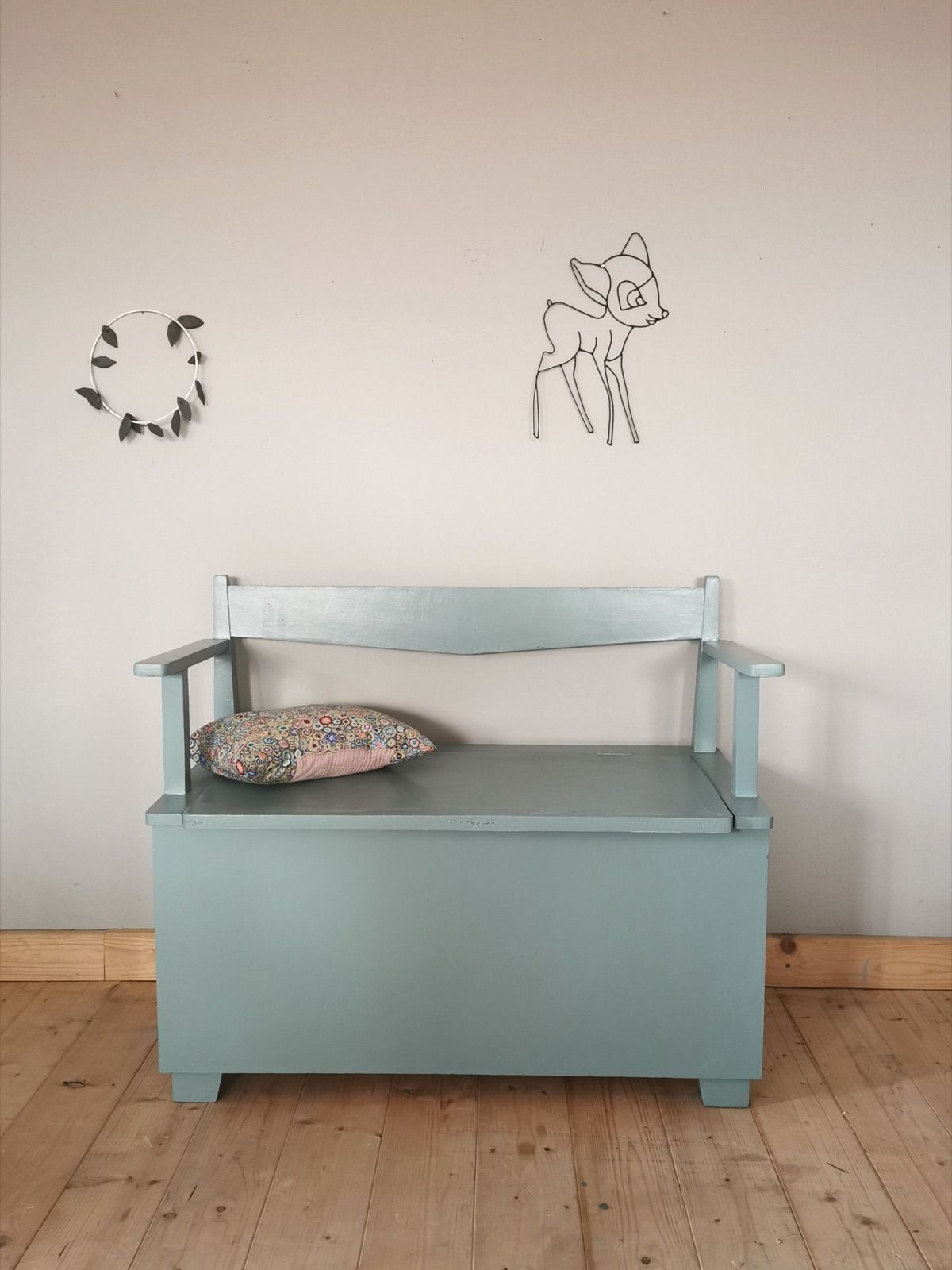 Kinderbank blau