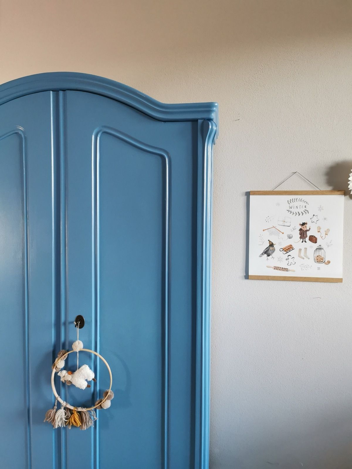 Vintage Kasten Cocoblau, Ansicht 5