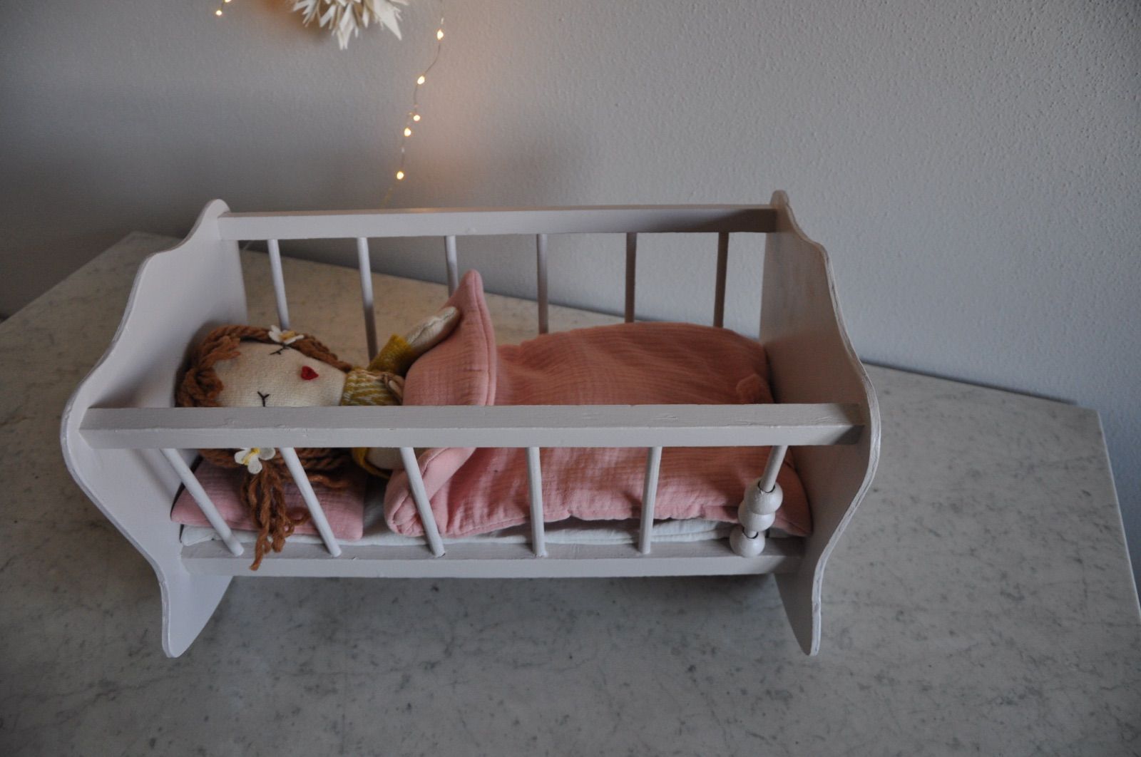 Puppenwiege graulila, Ansicht 6