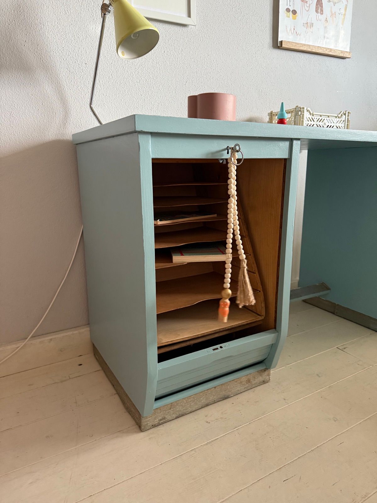 Kinderschreibtisch, 50 cm breit, Ansicht 4