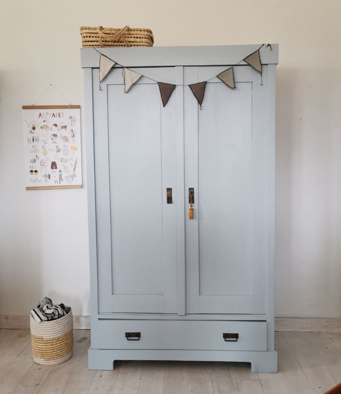 Vintage Kasten, 52 cm breit