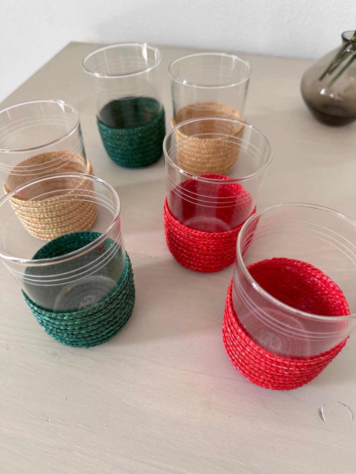 6 bunte Gläser, Ansicht 3
