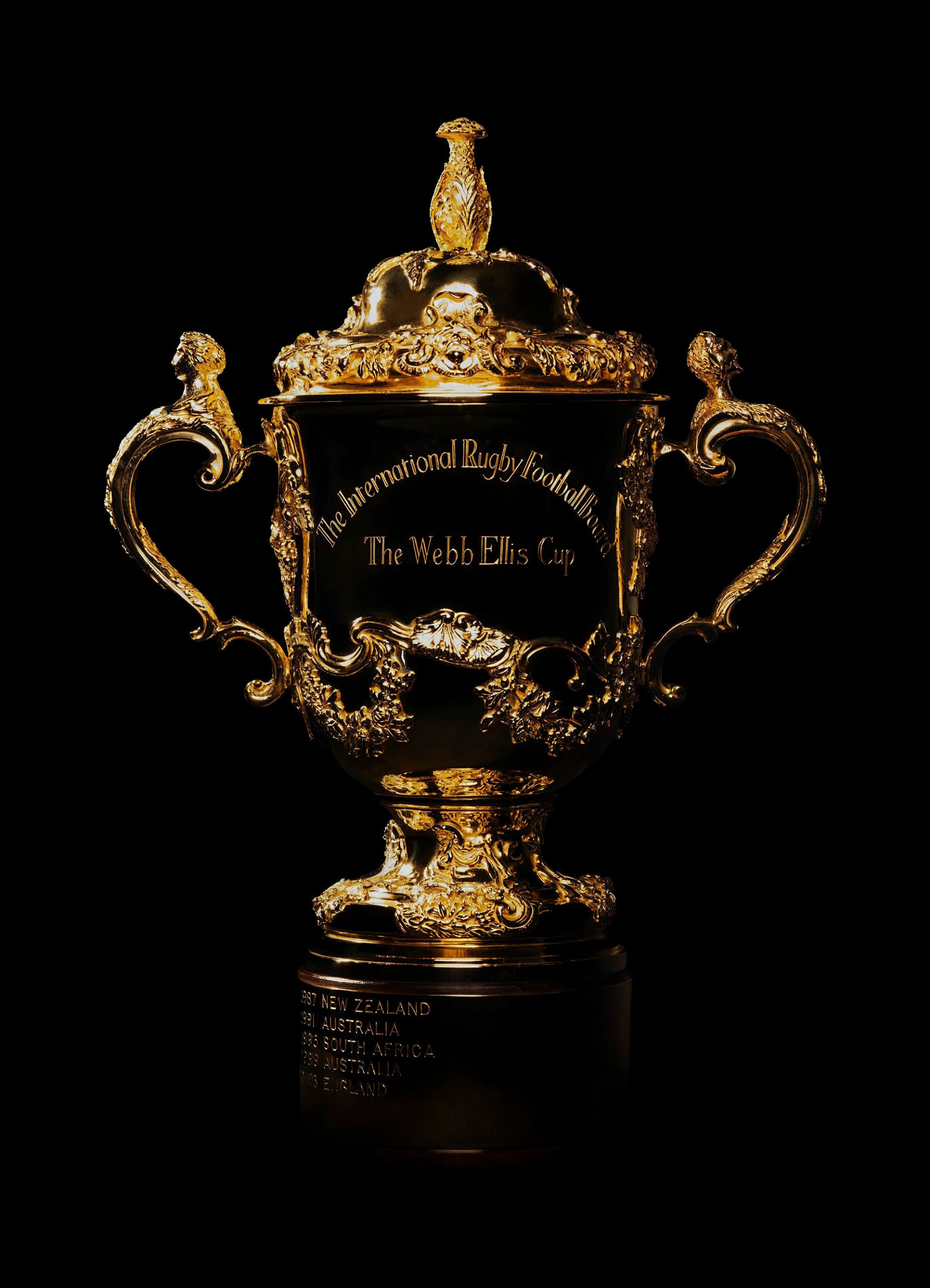 Rugby World Cup trophy