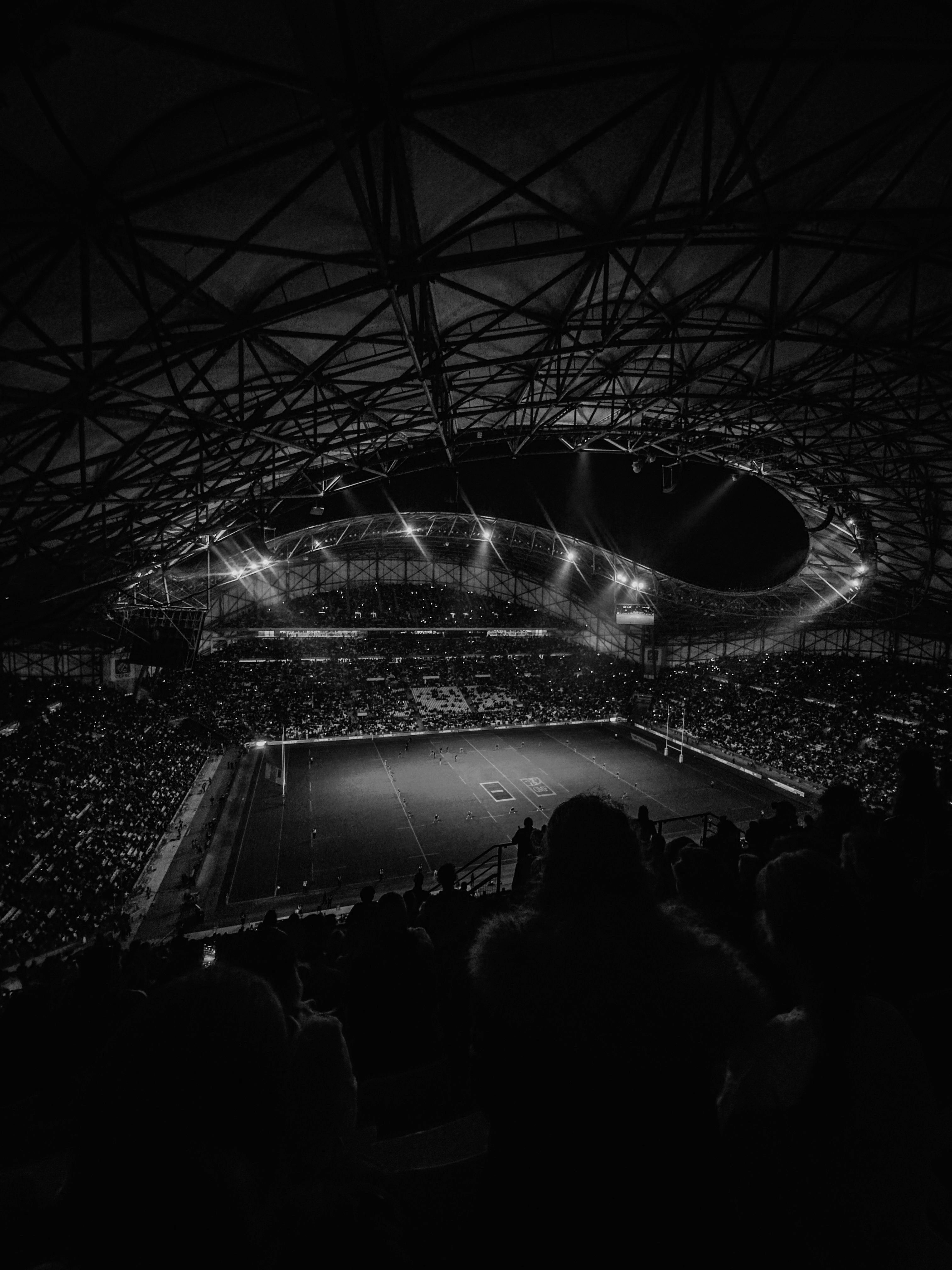 Stadium at night