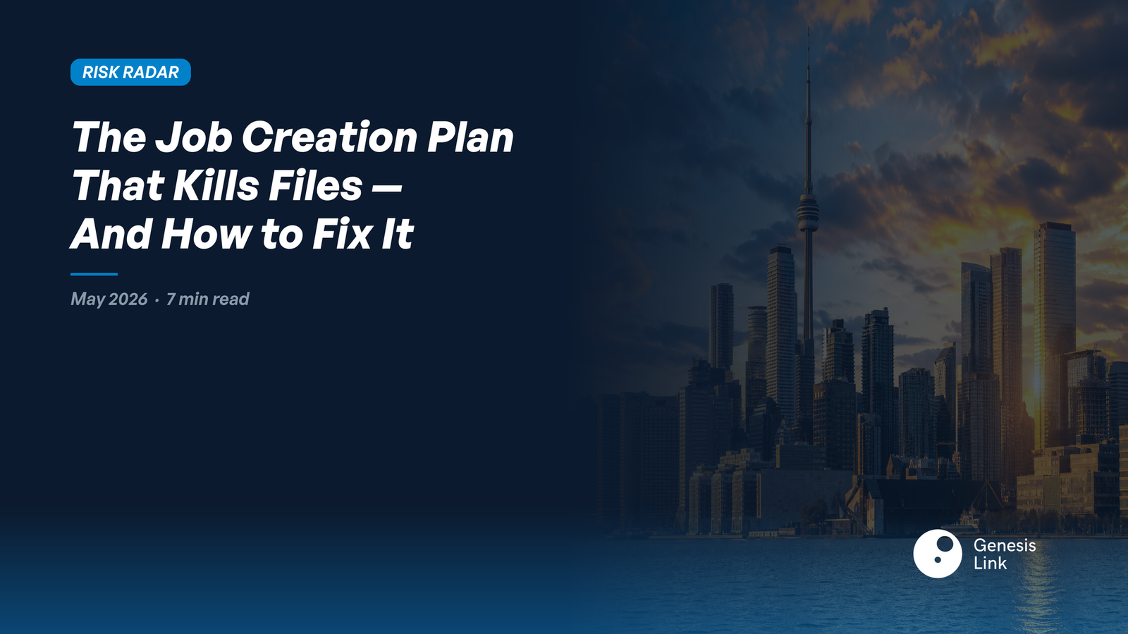 The Job Creation Plan That Kills Business Immigration Files — And How to Build One That Holds