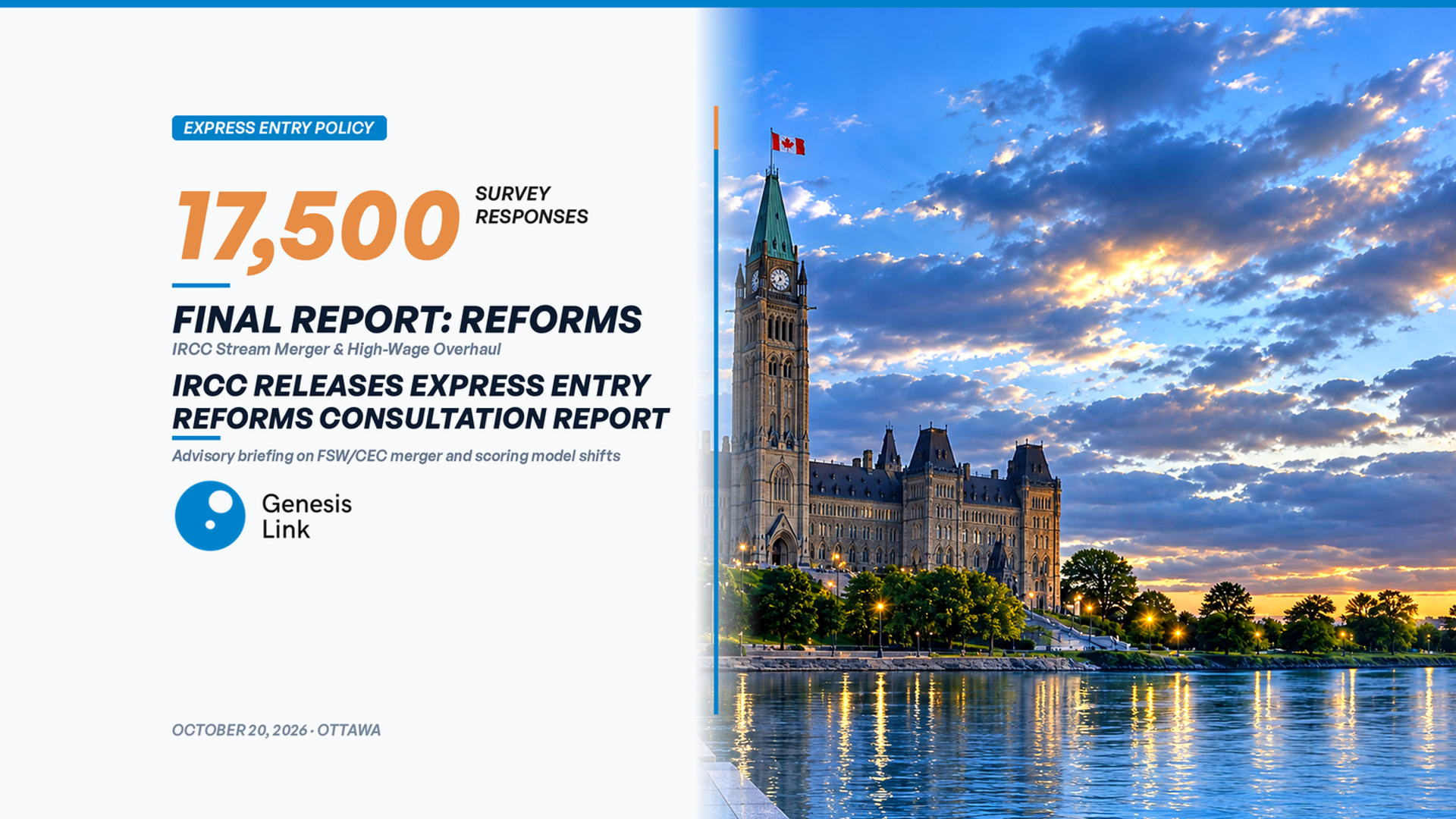 IRCC Releases 2026 Express Entry Reforms Consultation Report: Structural Overhaul and Wage-Based Selection